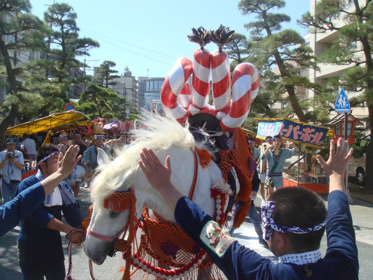 Fujisaki Hachimangu Reitaisai (Boshita Matsuri)