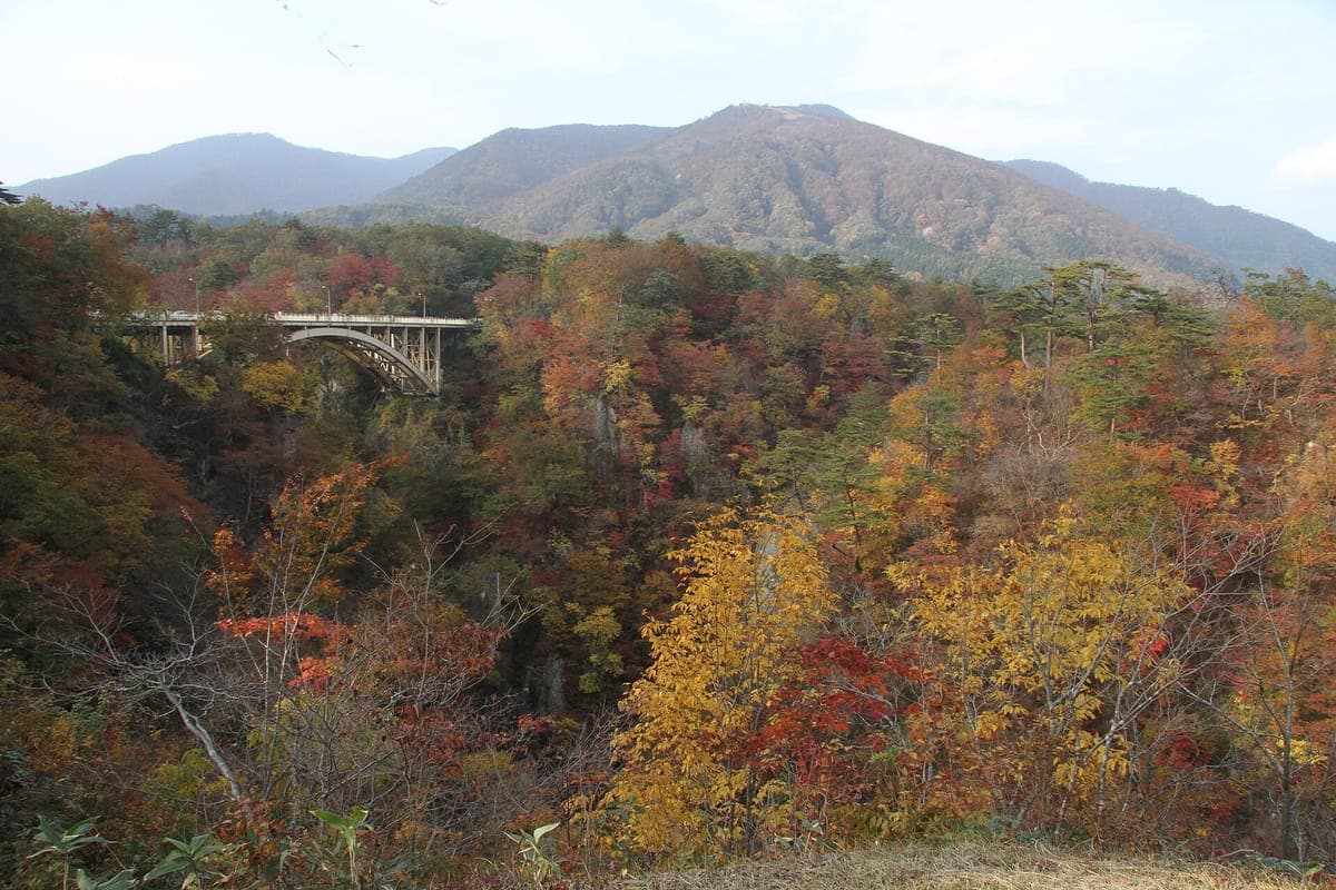 Naruko Gorge Autumn Leaves