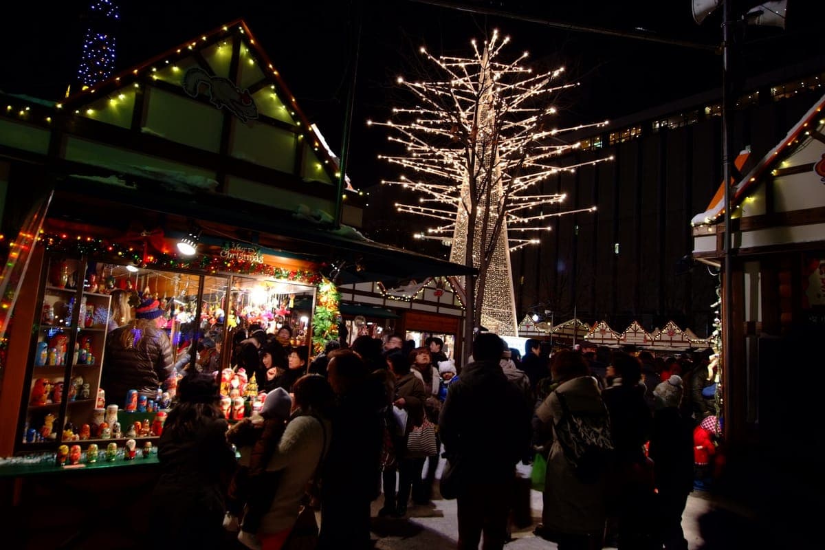 Munich Christmas Market in Sapporo