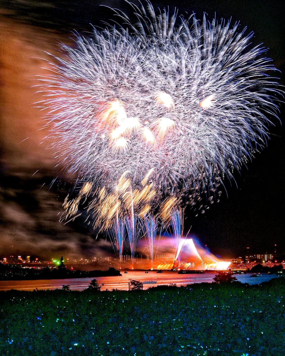 Edogawa River Fireworks