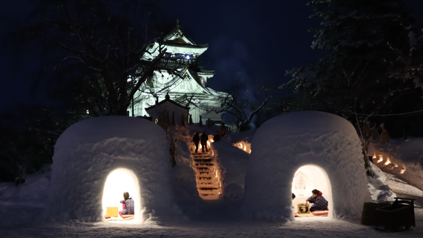 Yokote Kamakura Snow Festival