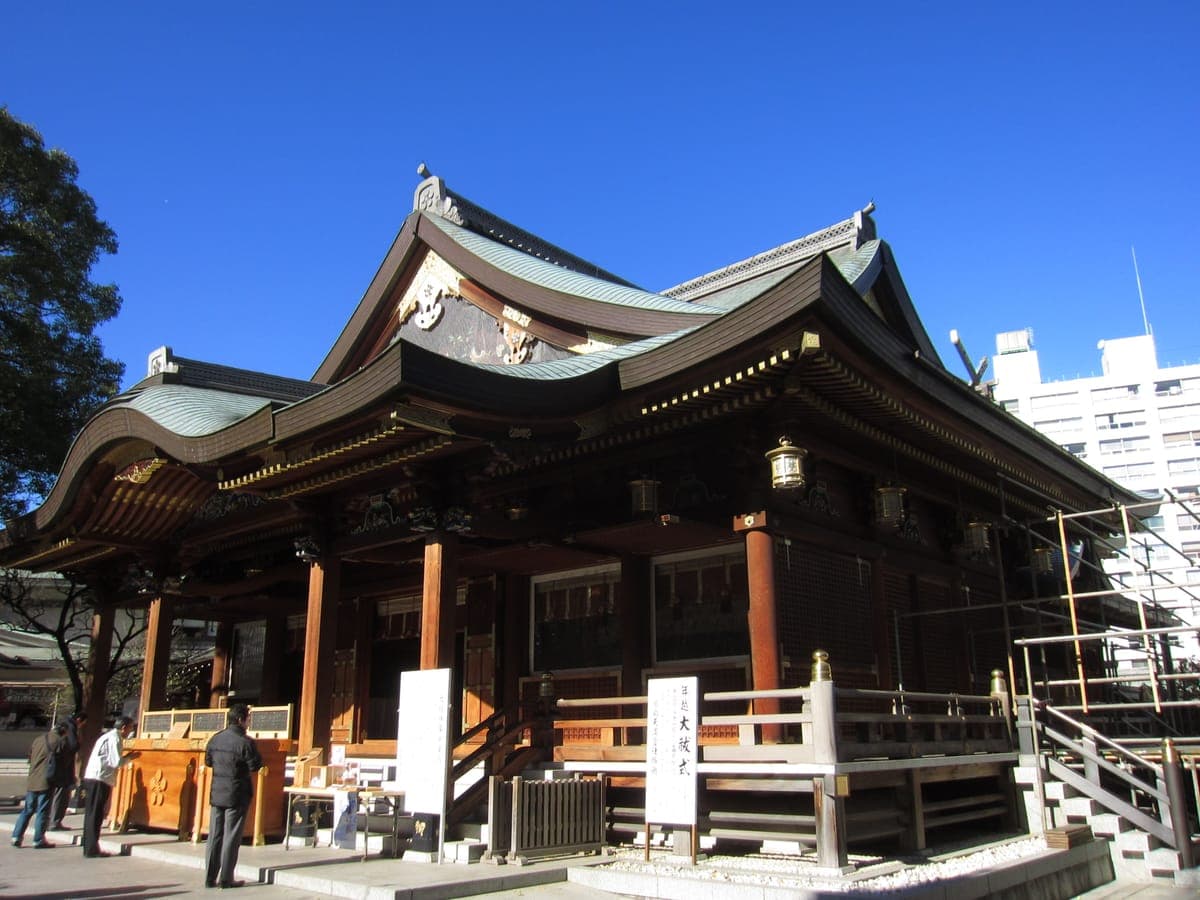 Plum Blossoms at Yushima Tenmangu