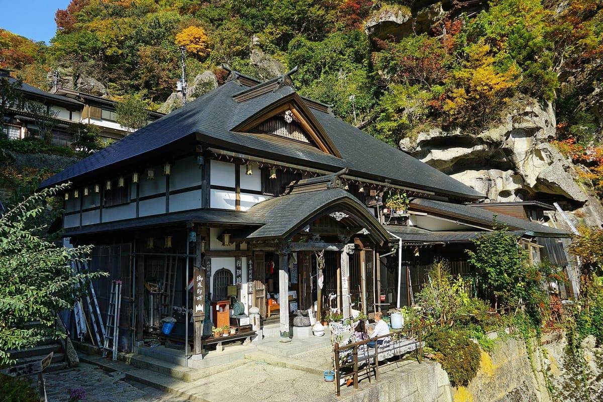 Yamadera Rock Temple
