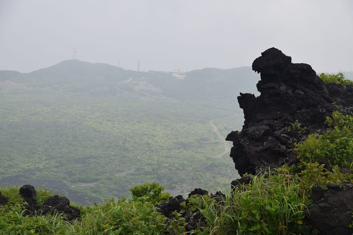 Godzilla Rock (Mt Mihara)
