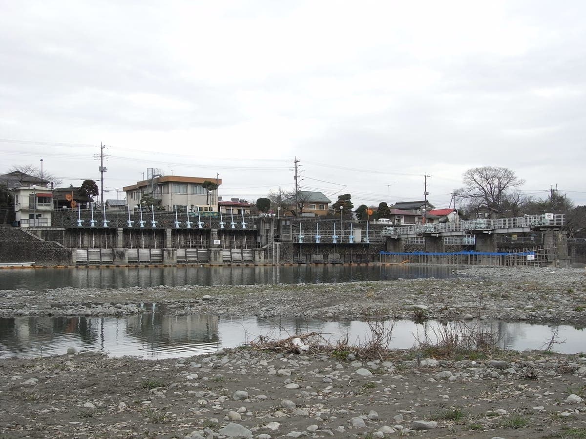 Tama River Hamura Weir