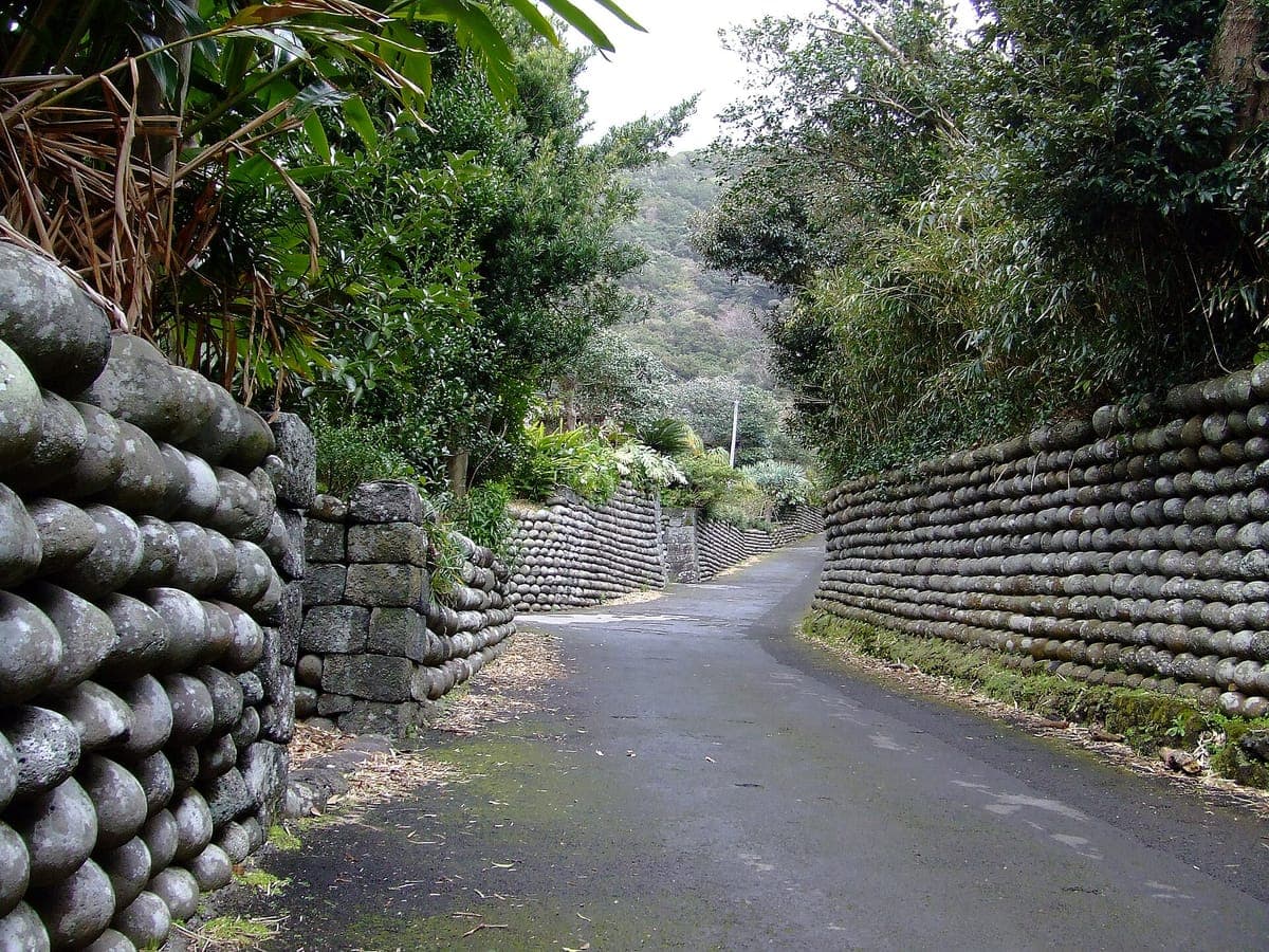 Tamaishigaki Stone Walls