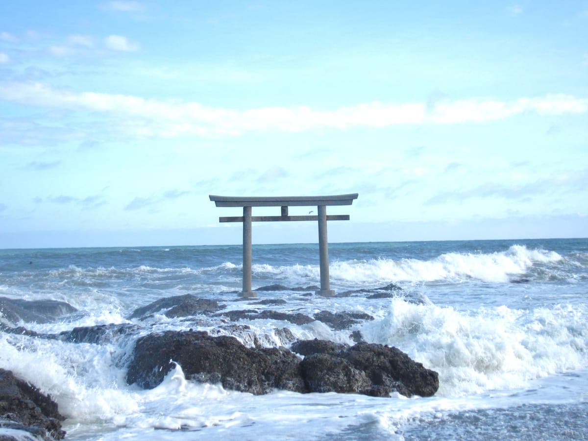Oarai Isosaki Jinja (Kamiiso Torii)