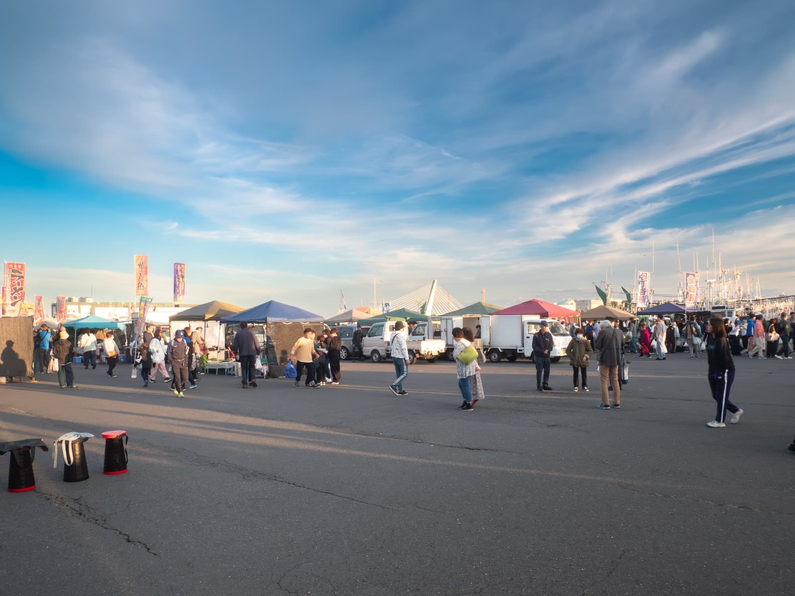 Tatehana Wharf Morning Market