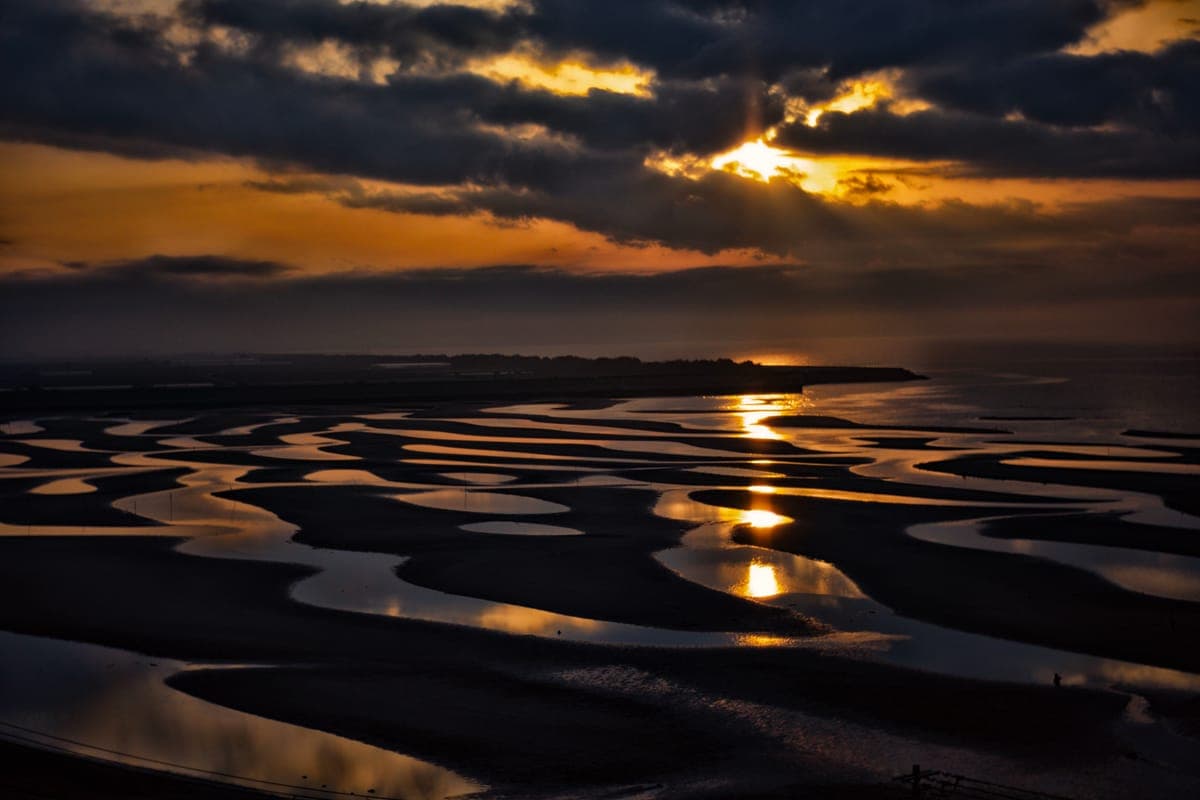 Matama Coast Sunset