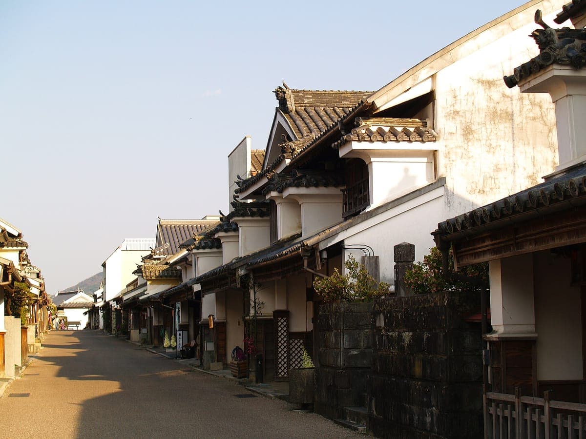Udatsu Townscape in Wakimachi